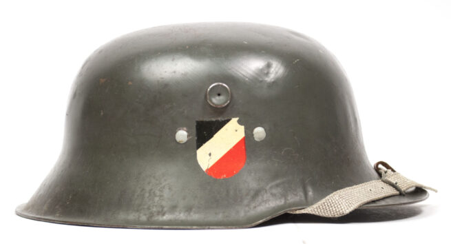 WWII German Heer M35 double decal toy helmet