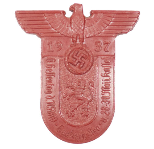 6. Hessentag der NSDAP Gau Kurhessen v.28.-30 Mai in Kassel 1937 abzeichen