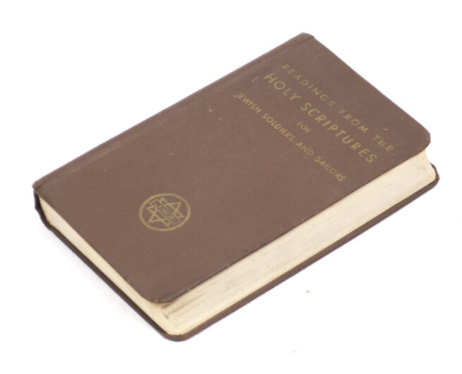 WWII USA - Readings from the Holy Scriptures for Jewish soldiers and sailors (1942)