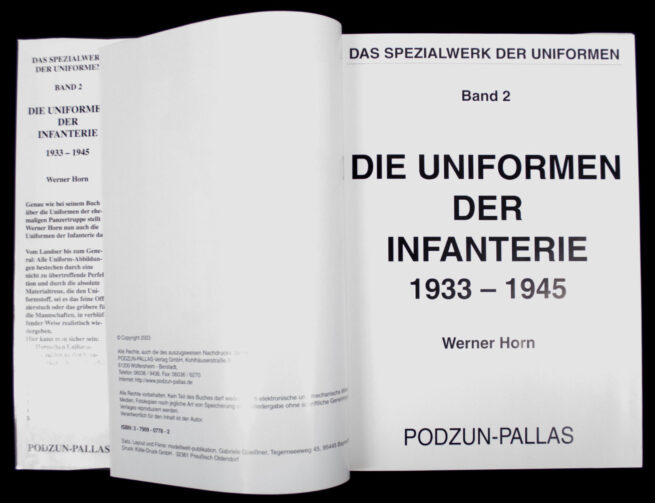 (Book) Die Uniformen der Infanterie 1934-1945 (Band 2)