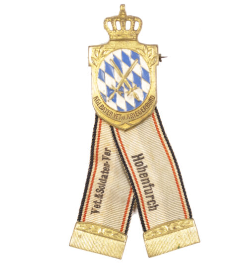Bavaria Bayern Veteranen & Soldatenverein Hohenfurch abzeichen