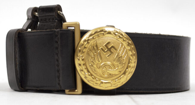Deutsche Reichsbahn Leader's Buckle & Belt (Maker Assmann DRGM 40)