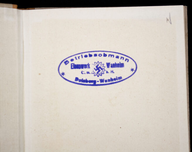 Liederbuch der Nationalsozialistischen Deutschen Arbeiterpartei (1941)