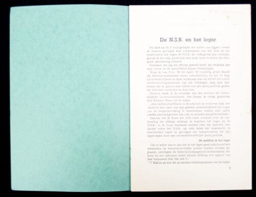 (NSB) De NSB en het leger (1940)