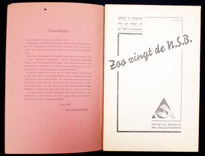 (NSB) Zoo zingt de NSB. (1938) 2nd edition