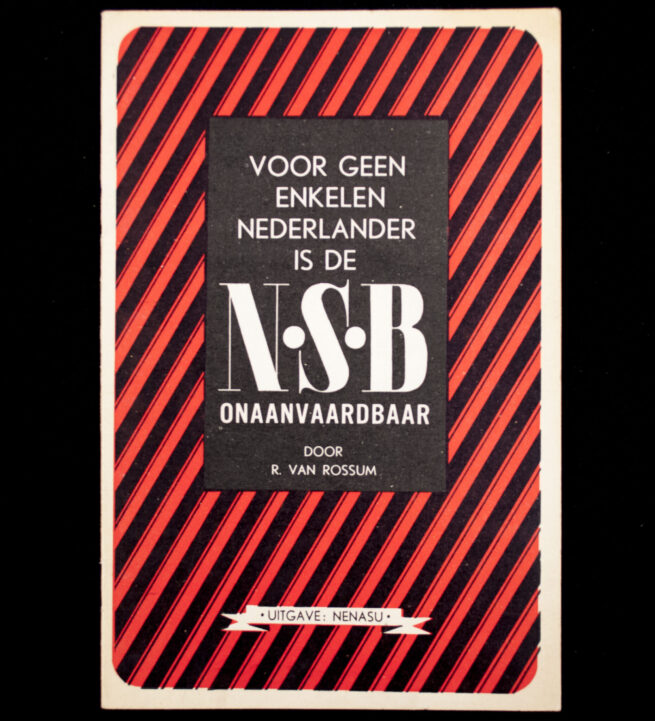 (NSB) Voor geen enkelen Nederlander is de NSB onaanvaardbaar (1941)
