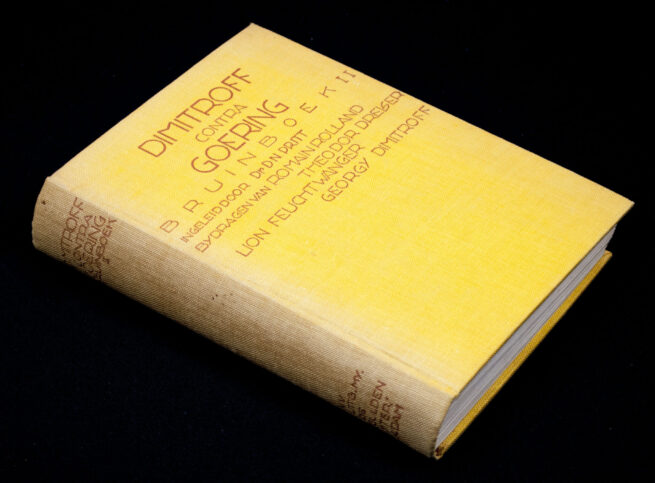 (Book) Dimitroff contra Goering. Bruinboek II. Onthullingen over de werkelijke brandstichters van den Rijksdag (1934)
