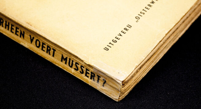 (Book) Dr. Alfred. A. Haighton - Waarheen voert Mussert (1937)