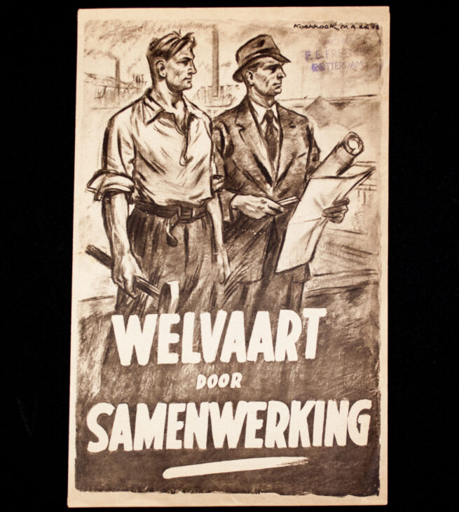 (NSB NAF) Het Nederlandsche Arbeidsfront - Welvaart door samenwerking (1942)