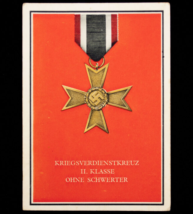 (Postcard) Kriegsdienstkreuz II. Klasse ohne Schwerter