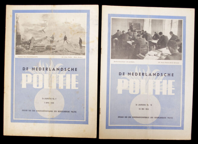 (Magazine) De Nederlandsche Politie - Orgaan van den Kameraadschapsbond der Nederlandsche Politie - 5 issues (1944)