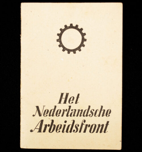 (NSB) Het Nederlandsche Arbeidsfront (NAF) - Member pass
