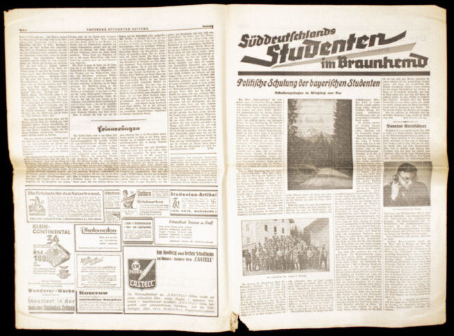 (Newspaper) Deutsche Studentenzeitung - Kampfblatt der deutsche Studenten (1934)
