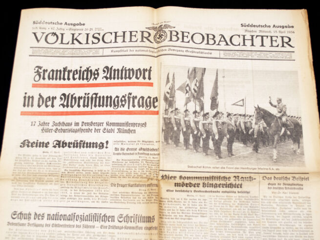 (Newspaper) Völkischer Beobachter - süddeutsche Ausgabe (1934)