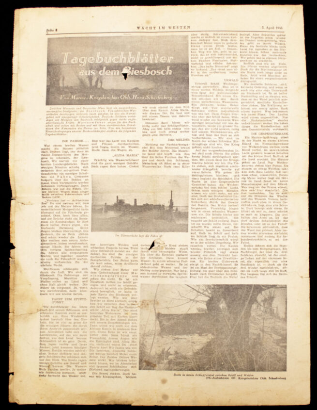 (Newspaper) Wacht im Westen - Frontzeitung unser Armee (1945)