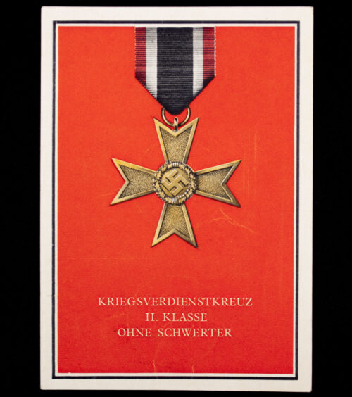 (Postcard) Kriegsverdienstkreuz II. Klasse ohne Schwerter