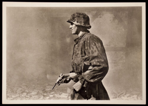 (Postcard) Unsere Waffen-SS - Strassenkampf