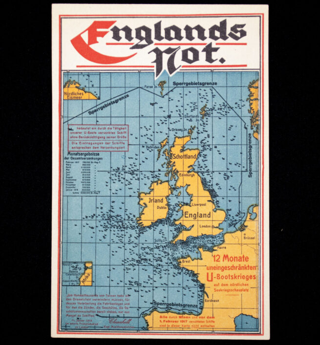 (Postcard) WW1 - Englands Not