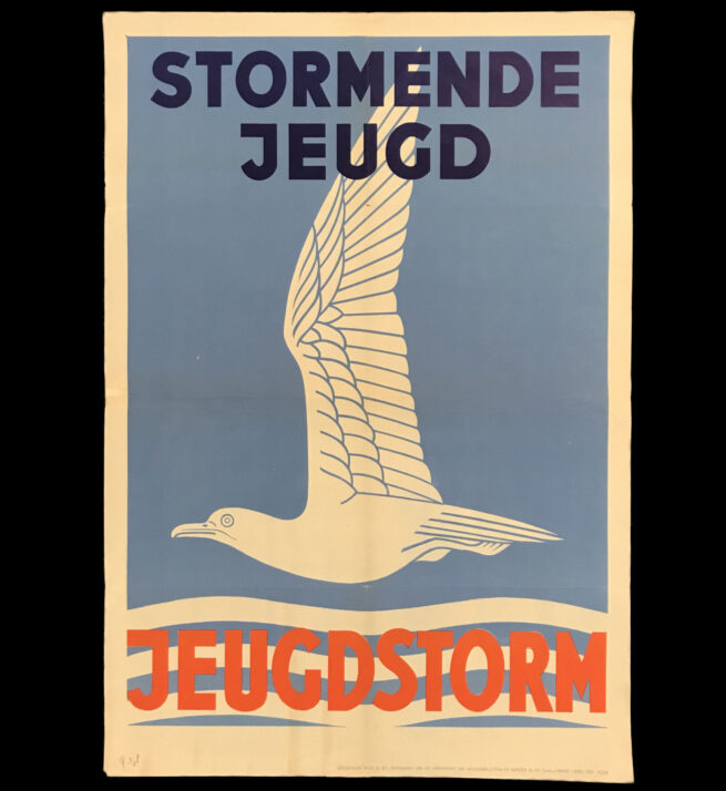 (Poster ) NSBJeugdstorm - Stormende Jeugd (1943) - Large poster!