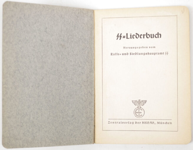 SS-Liederbuch SS Songbook (First Edition!)