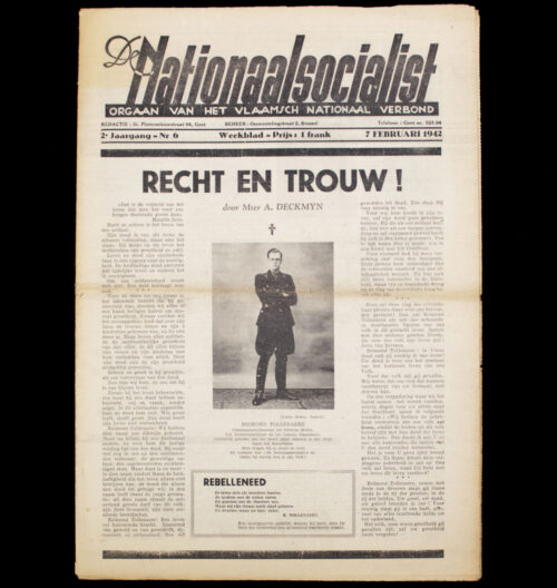 De Nationaalsocialist Orgaan van het Vlaamsch Nationaal Verbond