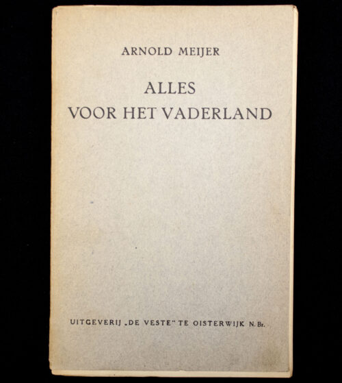 (Book) Arnold Meijer - Alles voor het Vaderland (1946)