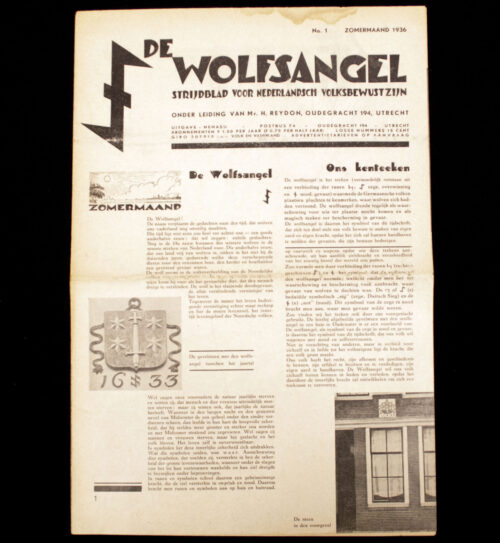 (Magazine NSB) De Wolfsangel - No.1 (1936)