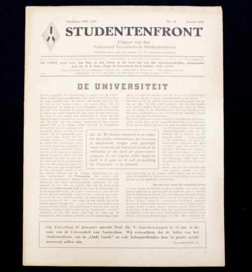 (NSB) Studentenfront No.14 (1942)