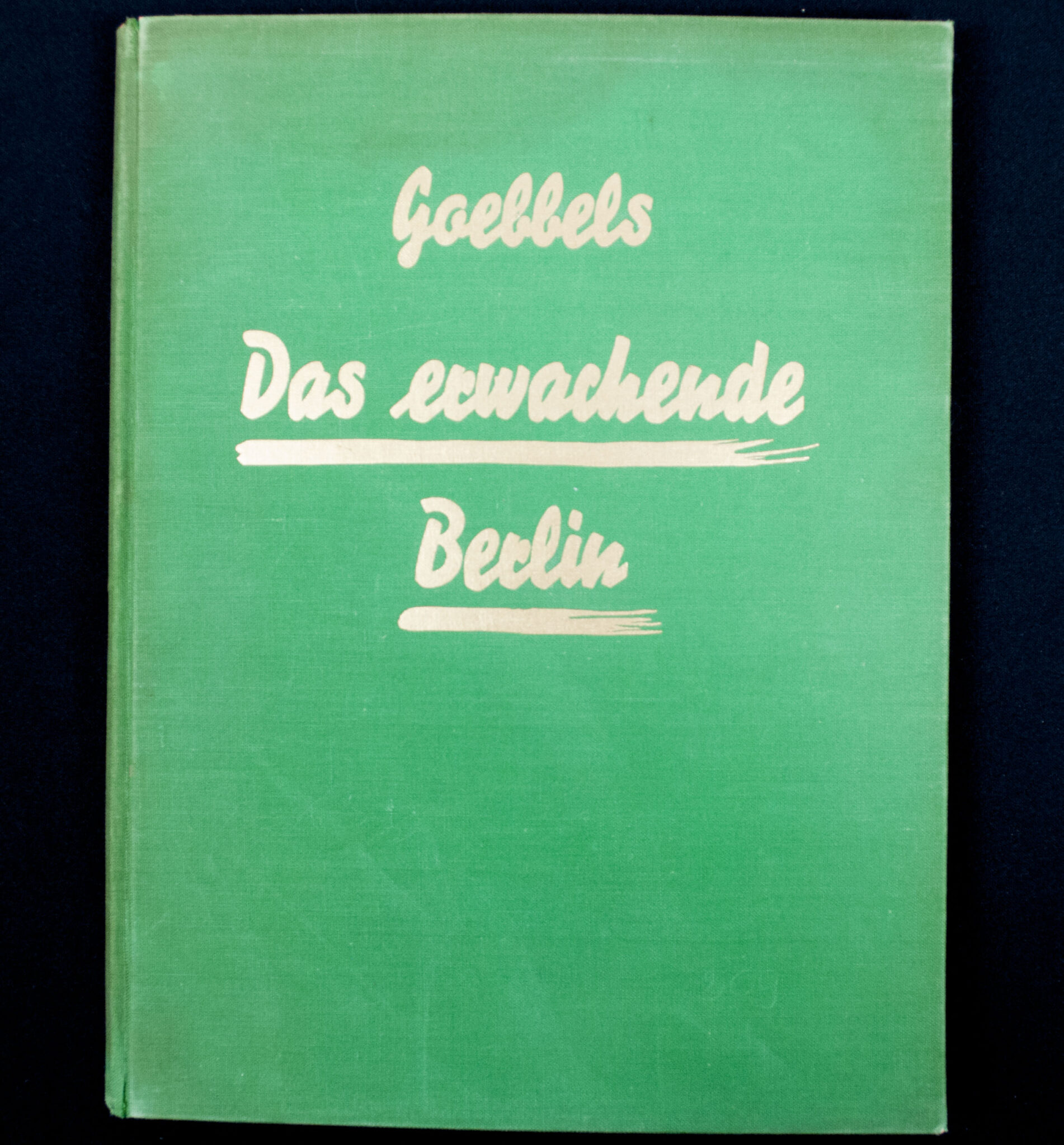 Book Joseph Goebbels Das Erwachende Berlin 1934