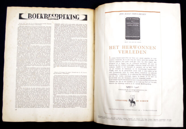 (Magazine) De Schouw - Vierde Jaargang nummer 1 Januari 1945 (last number!)