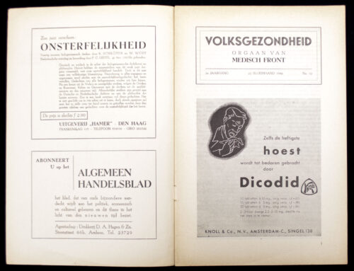 (Magazine NSB) Volksgezondheid - Orgaan van het Medisch Front No.12