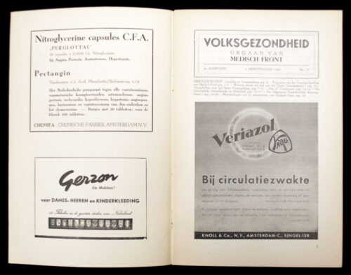 (Magazine NSB) Volksgezondheid - Orgaan van het Medisch Front No.15 - 2e Landdag- en Vormingskampnummer