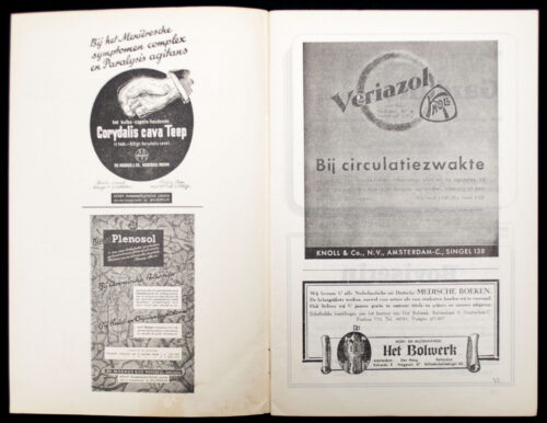 (Magazine / NSB) Volksgezondheid - Orgaan van het Medisch Front No.21 Rassenkunde en Erfgezondheidsleer