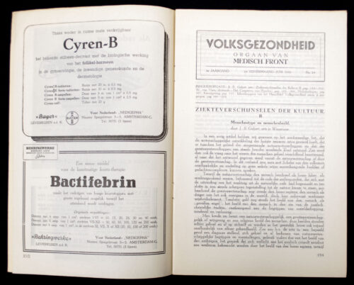 (Magazine / NSB) Volksgezondheid - Orgaan van het Medisch Front No.24