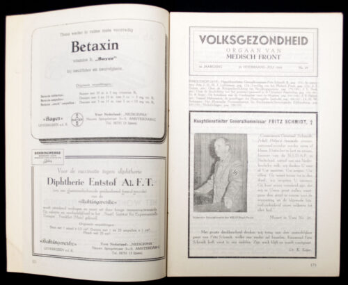 (Magazine / NSB) Volksgezondheid - Orgaan van het Medisch Front No.25