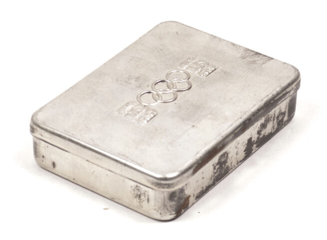 Olympic Games Olympia 1936 - metal souvenir box 1936