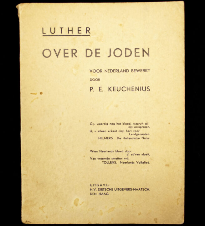 (NSB) P. E. Keuchenius - Luther over de joden (1935)