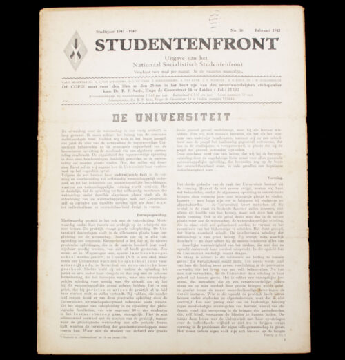 (NSB) Studentenfront No.16 (1942)