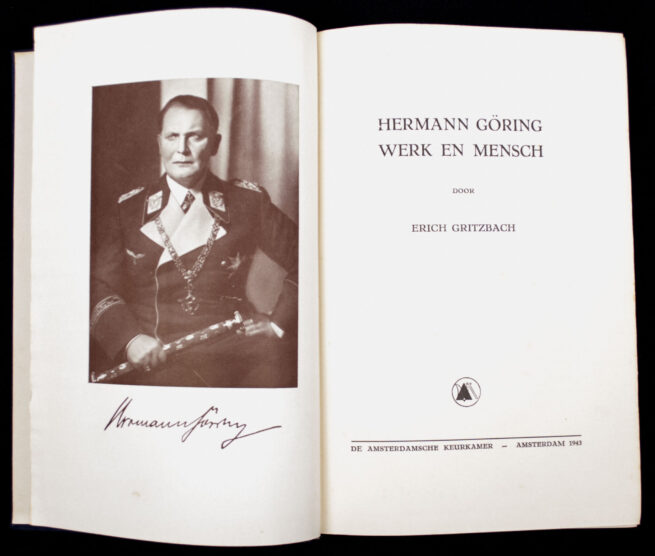 (Book NSB) Hermann Göring - Werk en Mensch (1943)