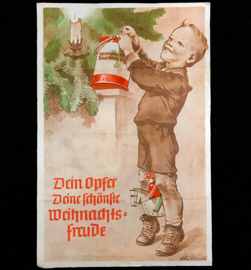 (Poster) Winterhilfswerk Christmas Dein Opfer Deine Schönste Weihnachtsfreude (1933)