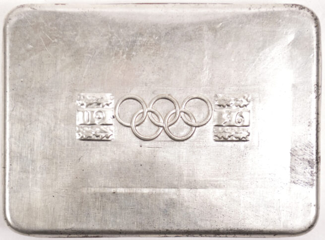 Olympic Games Olympia 1936 - metal souvenir box 1936