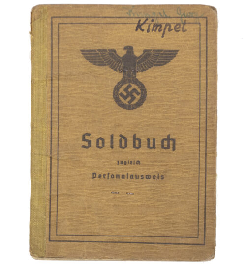 Soldbuch - Stamm-Komp-Pi.Ers.Btl.33 (1944)