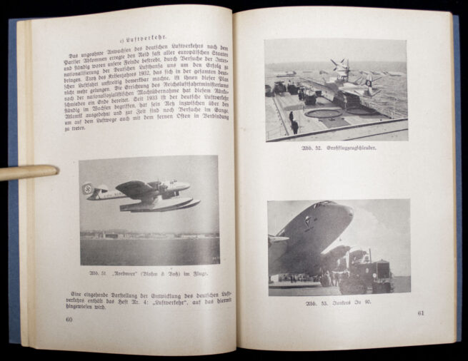 (NSFK) Geschichte der Luftfahrt (Heft 1) & Einteilung der Wehrmacht (Heft 2)