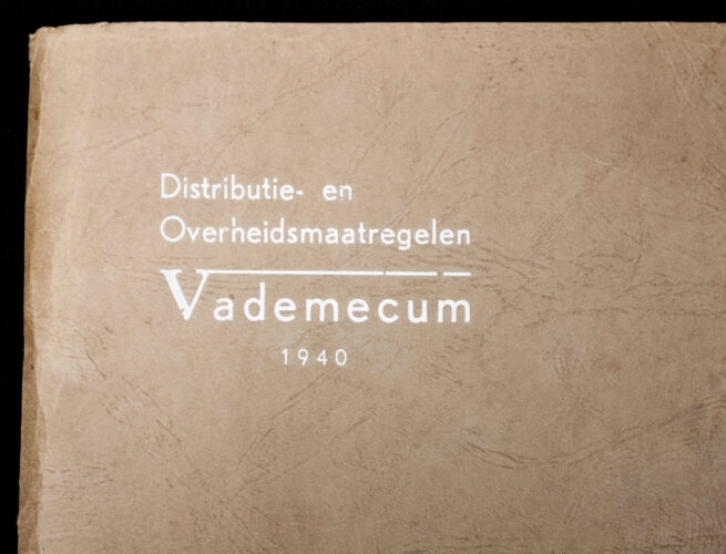(Book) Distributie en overheidsmaatregelen Vademecum 1940