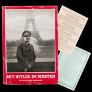 Book) Heinrich Hoffmann – Mit Hitler im Westen (1940)