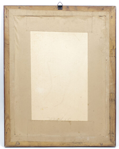 WWI - Commemorative frame Erinnerung a.d Feldzug 191417 Reiter Steuer - 2. Esc.Train.Ers.Abt.13.Ludwigsburg