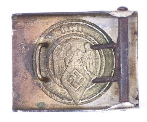 Hitlerjugend (HJ) buckle (marked RZM 72)