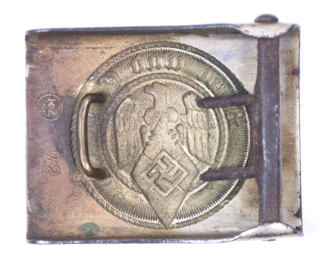 Hitlerjugend (HJ) buckle (marked RZM 72)