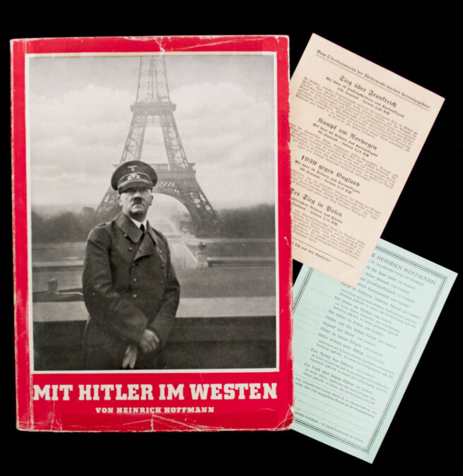 (Book) Heinrich Hoffmann - Mit Hitler im Westen (1940)