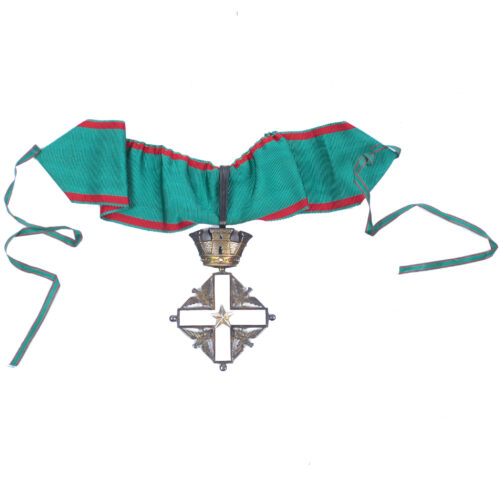 Order of Merit of the Italian Republic Neckcross by S. Johnson Milano Roma